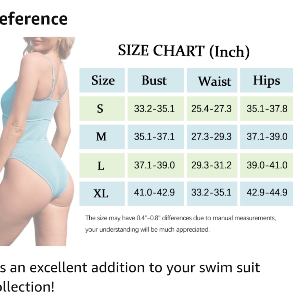 Hilinker Light Purple Ribbed One Piece Cutout Tummy Control Bathing Suit XL - Picture 10 of 10